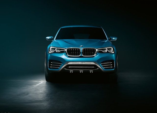 BMW X4 konsepti ön çapraz tasarım