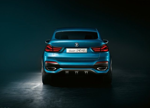 BMW X4 konsepti yan gövde detayları