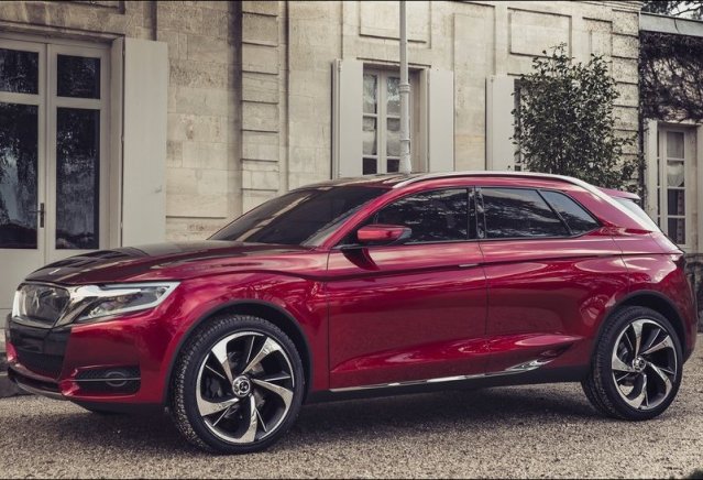 Citroën Ds Wild Rubis Concept otomobil arşiv görseli