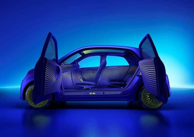 Renault Twin Z kabin tasarım görünümü