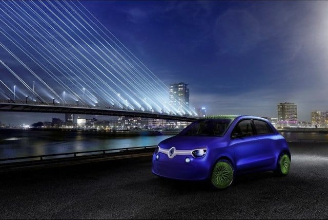 Renault Twin Z iç mekan aydınlatması