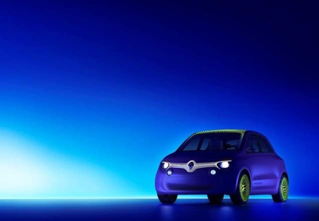 Renault Twin Z aydınlatma tasarımı