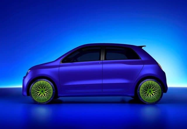 Renault Twin Z tavan ve üst gövde görünümü