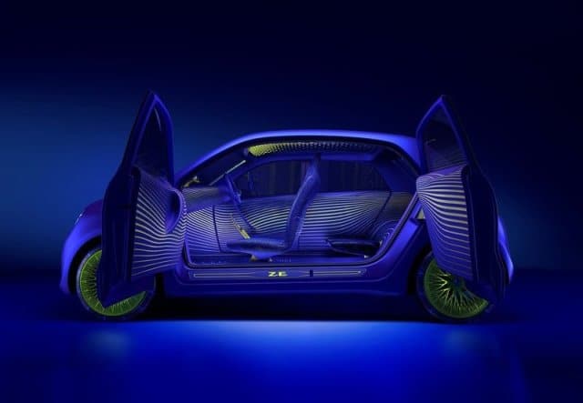 Renault Twin Z ön bölüm ve marka logosu