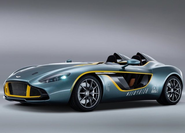 Aston Martin CC100 ön ve yan gövde detayları