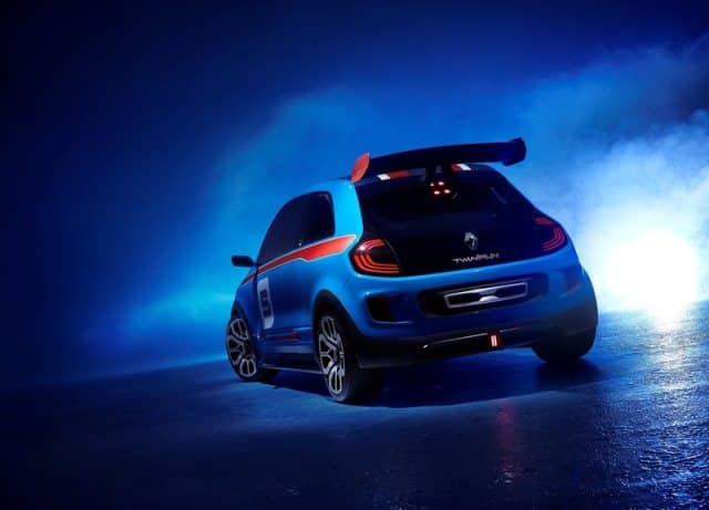Renault Twin Run stüdyo arka görünümü