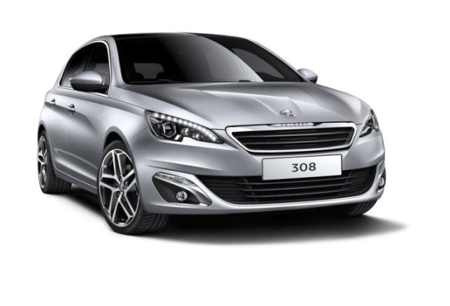Peugeot 308 ön bölüm ve far tasarımı
