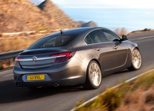 2014 Vauxhall Insignia Restyle otomobil arşiv görseli