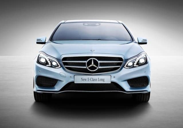 E-Class L Sport Sedan önden görünüm