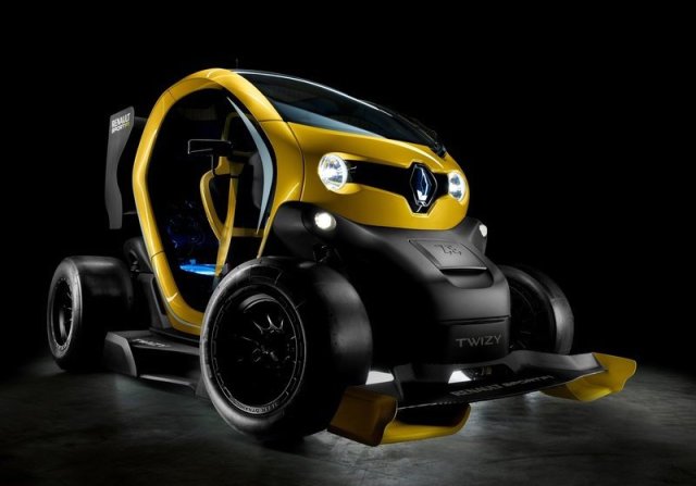 Twizy Renault Sport F1 önden görünüm