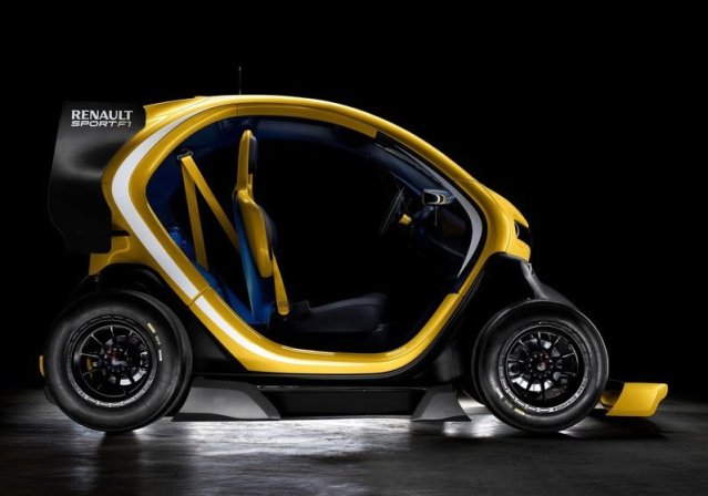 Twizy Renault Sport F1 yan tasarımı