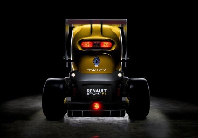 Renault Twizy RS F1 Concept ön ve yan görünümü