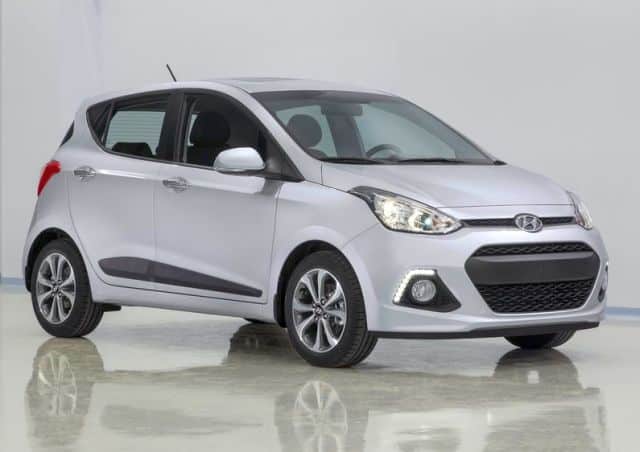 Yeni nesil Hyundai i10 önden görünüm