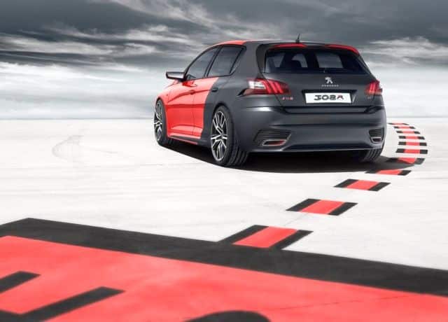 Peugeot 308 R Concept arka çapraz görünüm