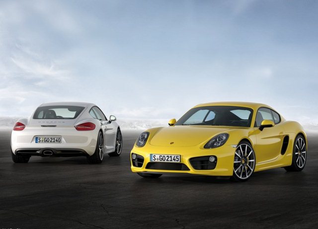 Porsche Cayman coupe gövdesi