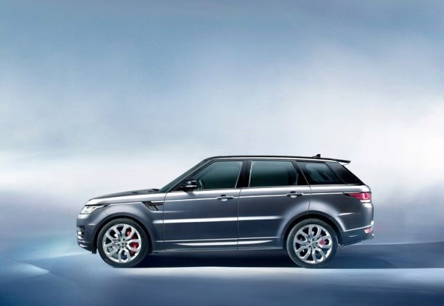 Range Rover Sport yandan tasarım görünümü