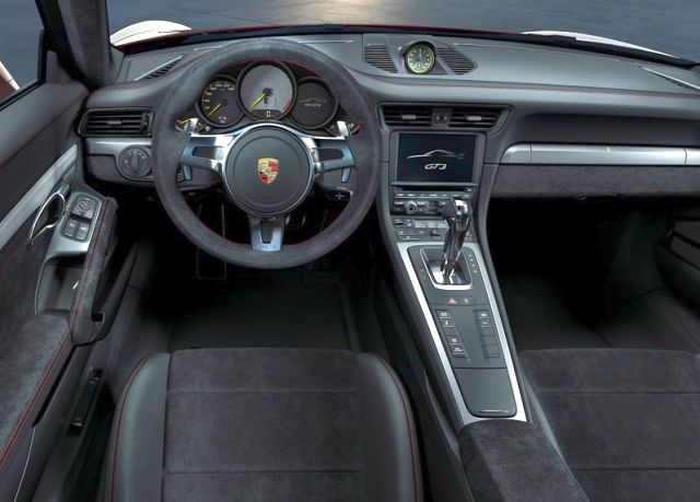 Porsche 911 GT3 gösterge paneli