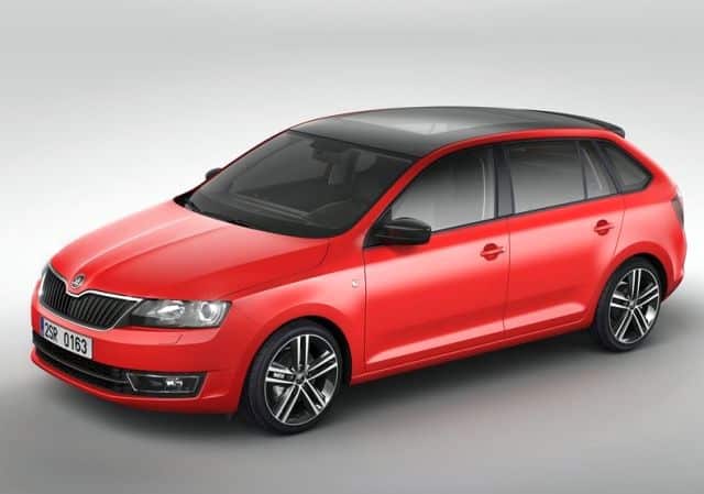 Skoda Rapid Spaceback ön görünümü