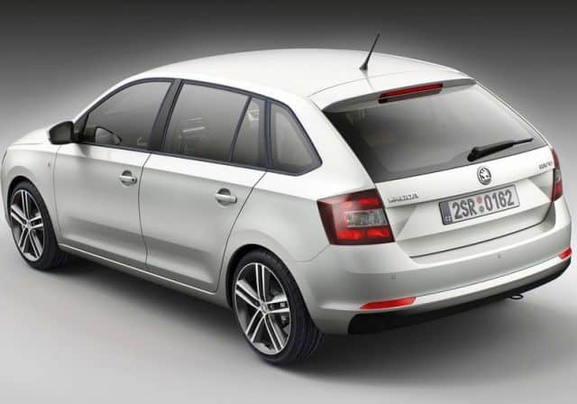 Skoda Rapid Spaceback arka tasarımı