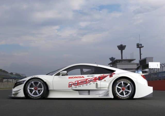 NSX CONCEPT-GT aerodinamik yan gövde