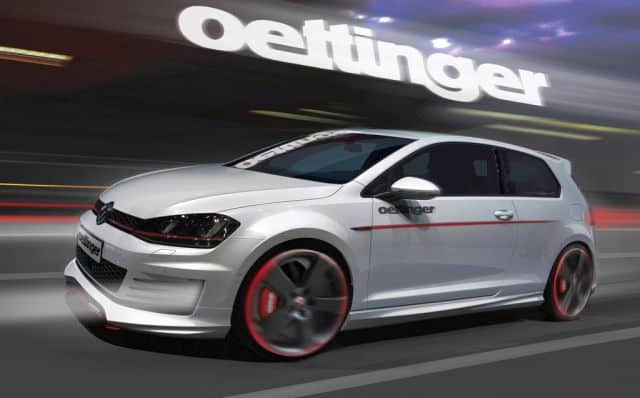 Oettinger Volkswagen Golf VII GTI profil görünümü