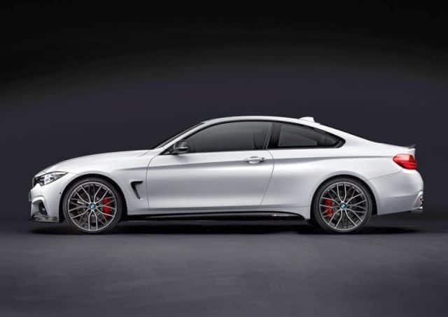 BMW 4 Serisi Coupe M Performance yan profil