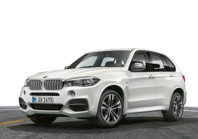 BMW X5 M50d ön tasarım ve M aerodinamik paket