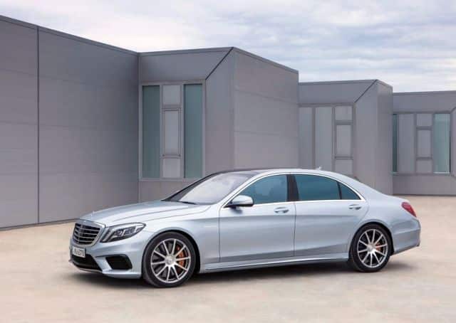 Mercedes-Benz S 63 AMG ön üç çeyrek açı