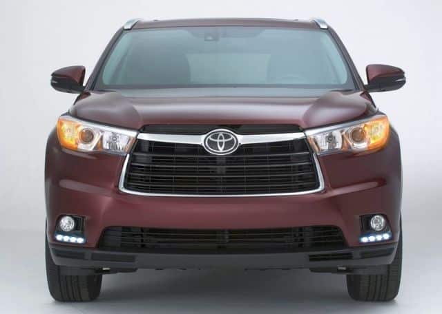 Toyota Highlander ön tasarım ayrıntıları