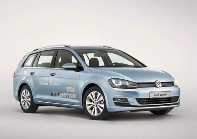 Golf Variant ön ve yan gövde görünümü