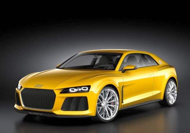 Audi Sport quattro konsept otomobil ön görünüm