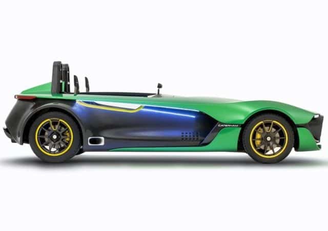 Caterham AeroSeven Concept yan profil