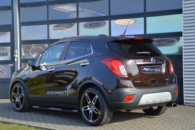 Opel Mokka Steinmetz arka üç çeyrek görünümü