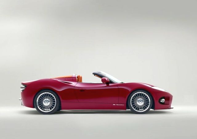 B6 Venator Spyder Concept yan profil görünümü