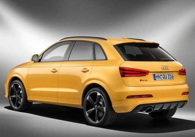 RS Q3 Imola Yellow arka tasarımı