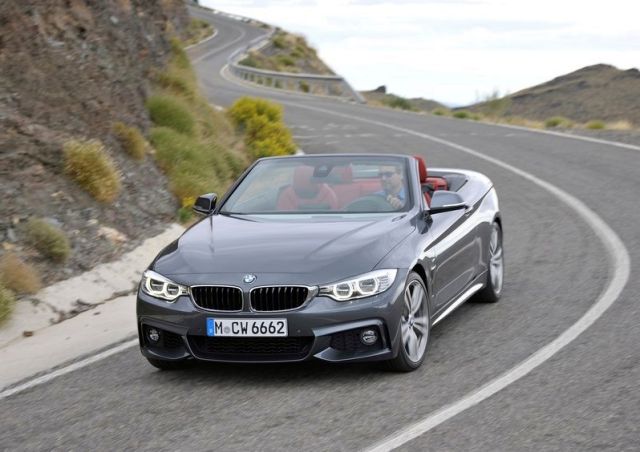 BMW 4 Serisi Cabrio ön ve yan görünüm