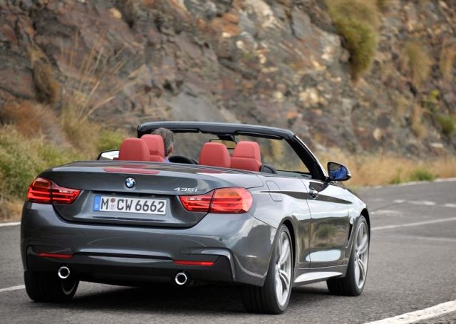 BMW 4 Serisi Cabrio arka görünüm ayrıntısı