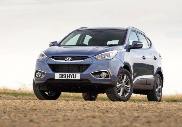 Hyundai ix35 önden üç çeyrek görünüm