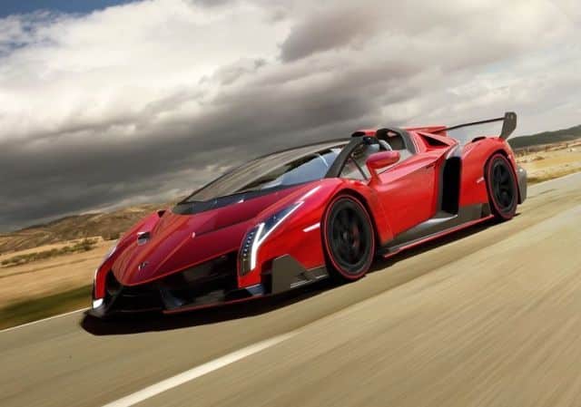 2014 Lamborghini Veneno Roadster otomobil arşiv görseli