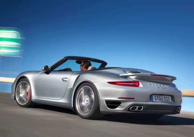2014 Porsche 911 Turbo Cabriolet arka görünüm