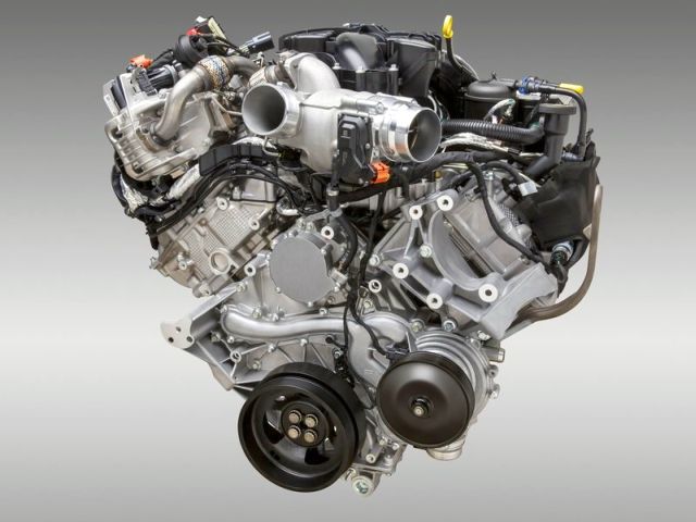 Ford 6.7 litre Power Stroke V8 turbo dizel motor