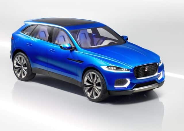 Jaguar C-X17 ön tasarımı ve LED farları