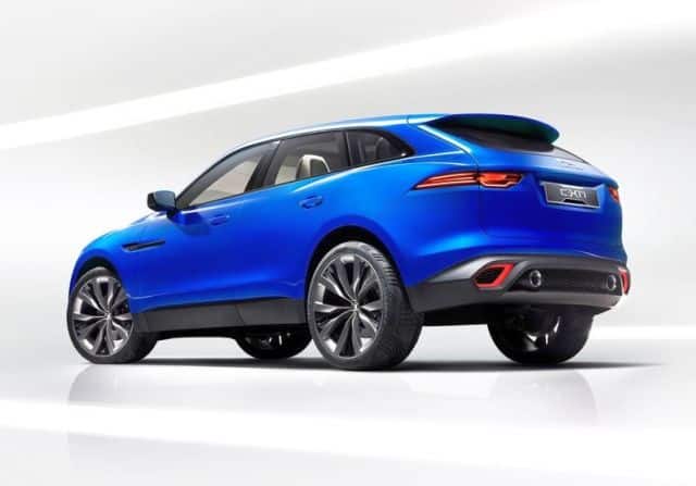 Jaguar C-X17 arka üç çeyrek tasarımı
