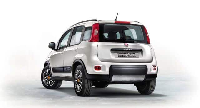 Fiat Panda dört çeker arka tasarımı