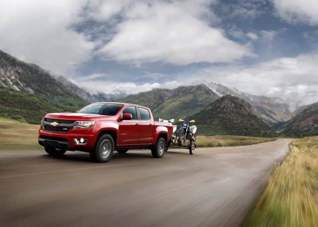 Chevrolet Colorado ön üç çeyrek görünüm