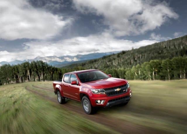 Chevrolet Colorado gövde oranları ve ön bölüm