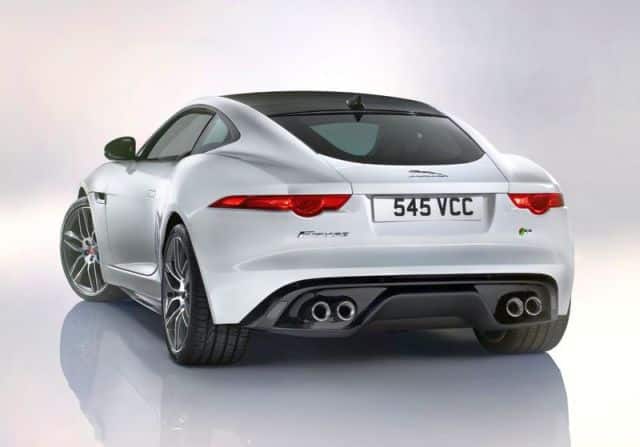 Jaguar F-TYPE R Coupe arka görünümü