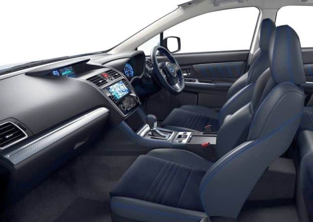 Subaru Levorg prototipi iç mekânı