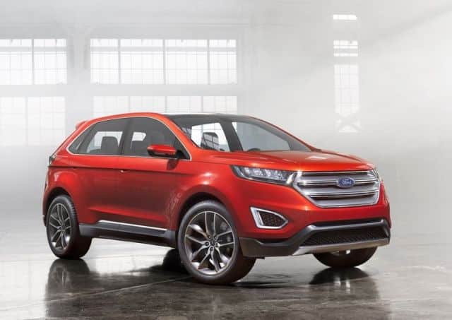 Ford Edge Concept ön görünümü