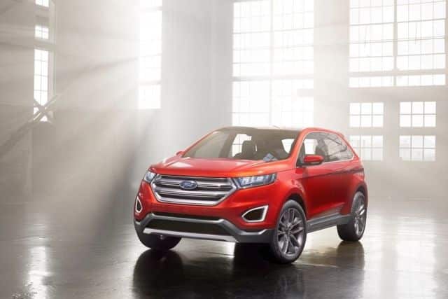 Ford Edge konsept otomobil ön tasarımı